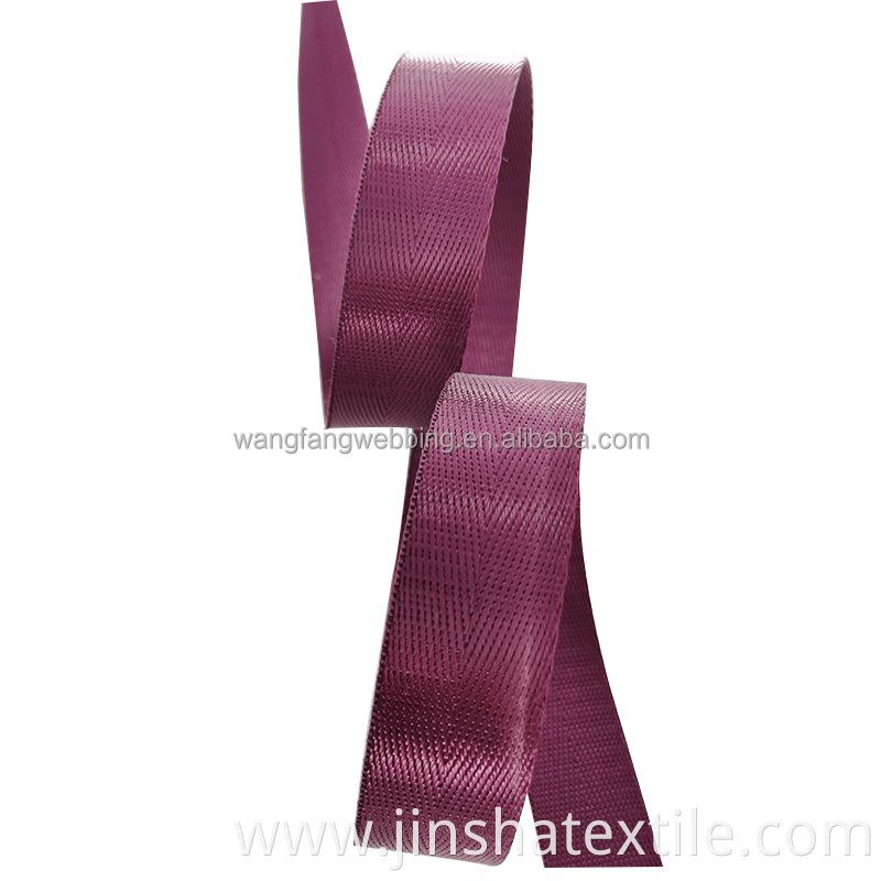 Herringbone nylon webbing wholesale price multi-size optional webbing bag webbing strap